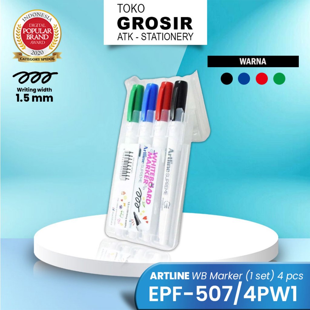 

ARTLINE Spidol Supreme Whiteboard Marker EPF-507 /4PW1