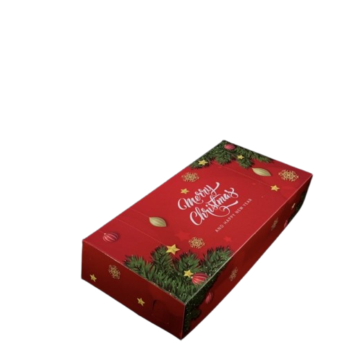 

(5 Pcs)Box Natal Toples 250gr Isi 2 Dus Kue Brownies Merry Christmas 25x12x5 Cm Kardus Hampers