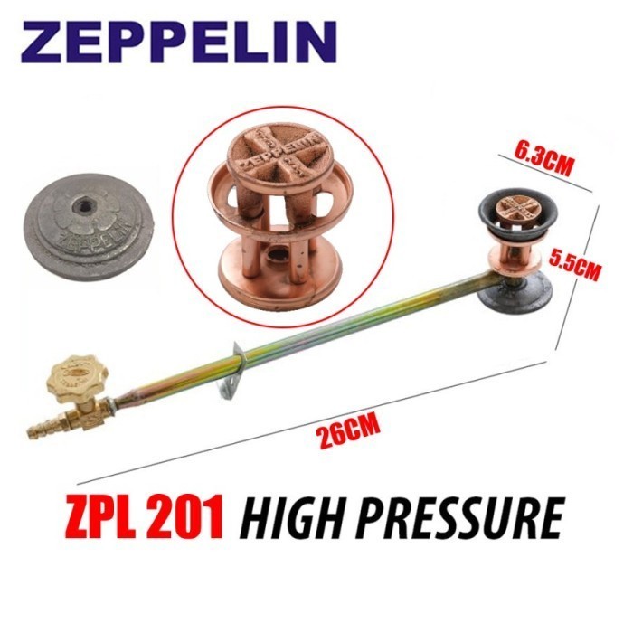 Kompor Zeppelin ZPL 201 / Kompor Mawar Zeppelin ZPL201 Kompor Dagang Kompor Semawar Zeppelin ZPL-201