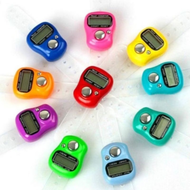 

Alat Hitung Digital Tasbih / Tasbih Mini Electric LED /Tasbih Digital Mini, Warna Random