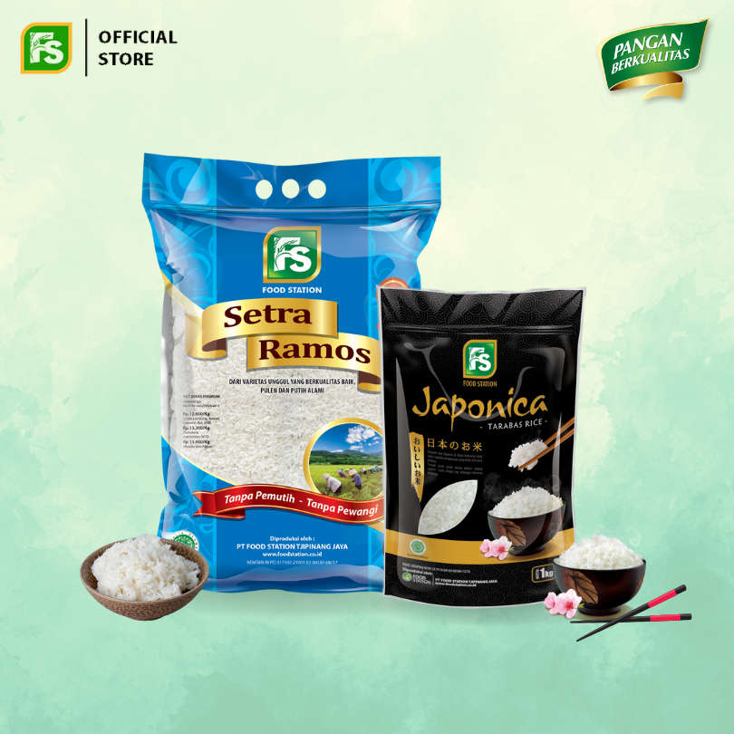 

Bundling FS Setra Ramos Premium 5 kg + Beras Japonica 1 kg