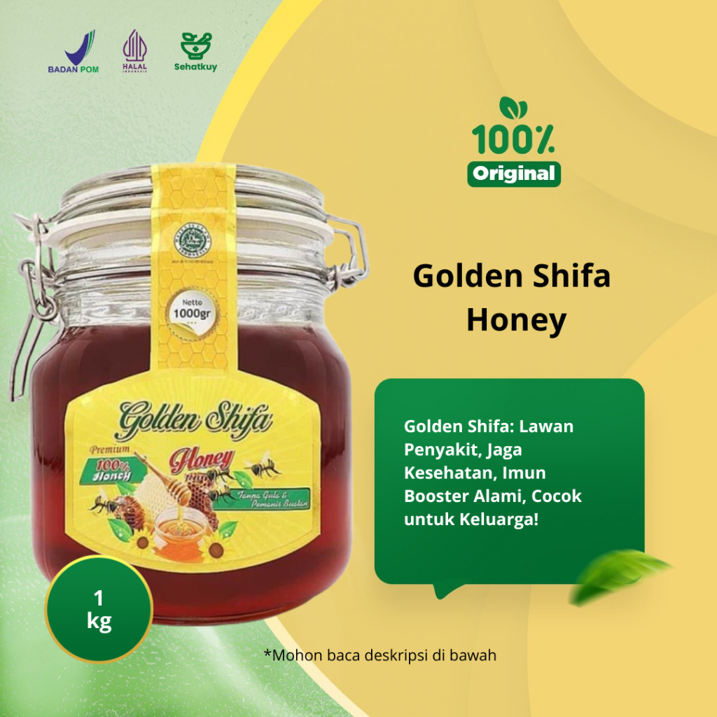 

Golden Shifa - Madu Golden Shifa - 1 Kg