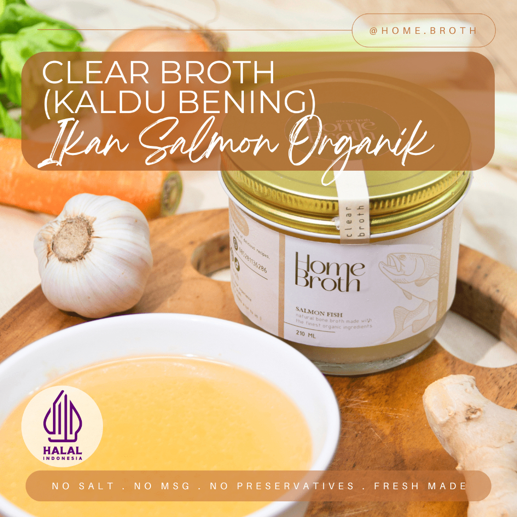 

(Clear) Homebroth Premium Organic Salmon Bone Broth