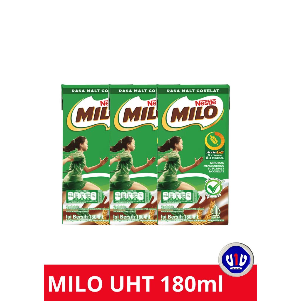 

MILO Choco Malt UHT 180ml