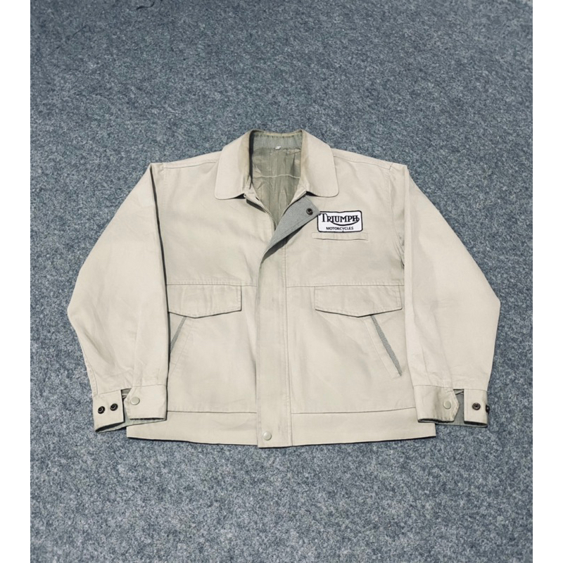 Work Jaket krem