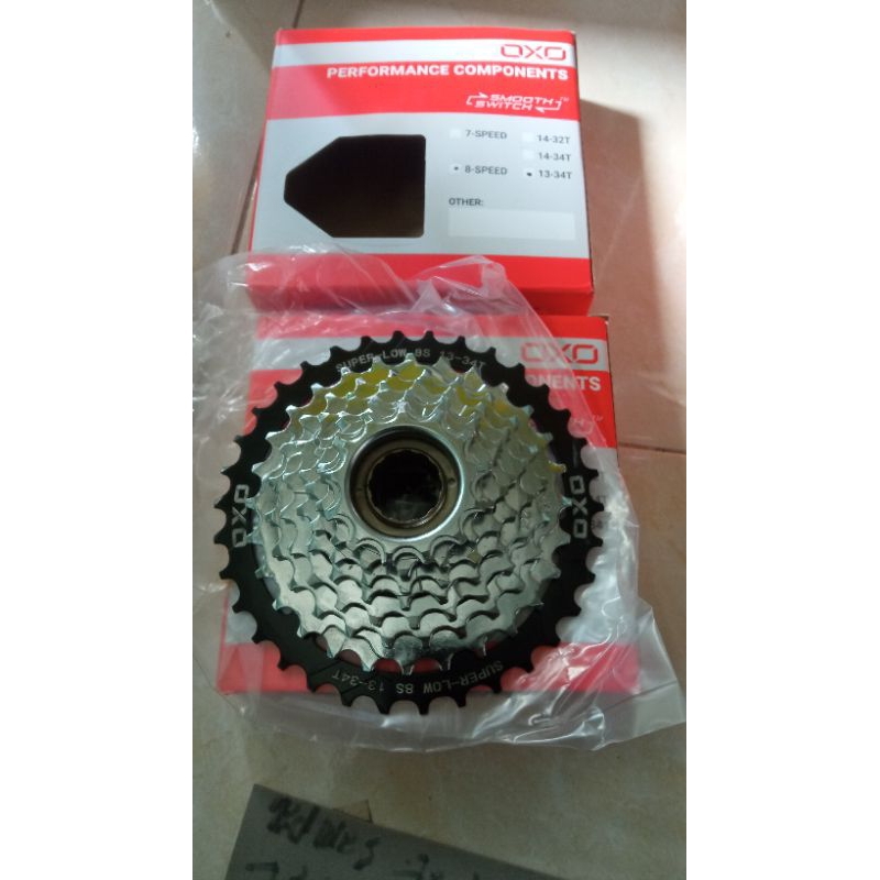 Sproket gear Sepeda 7 speed 8 speed ulir drat
