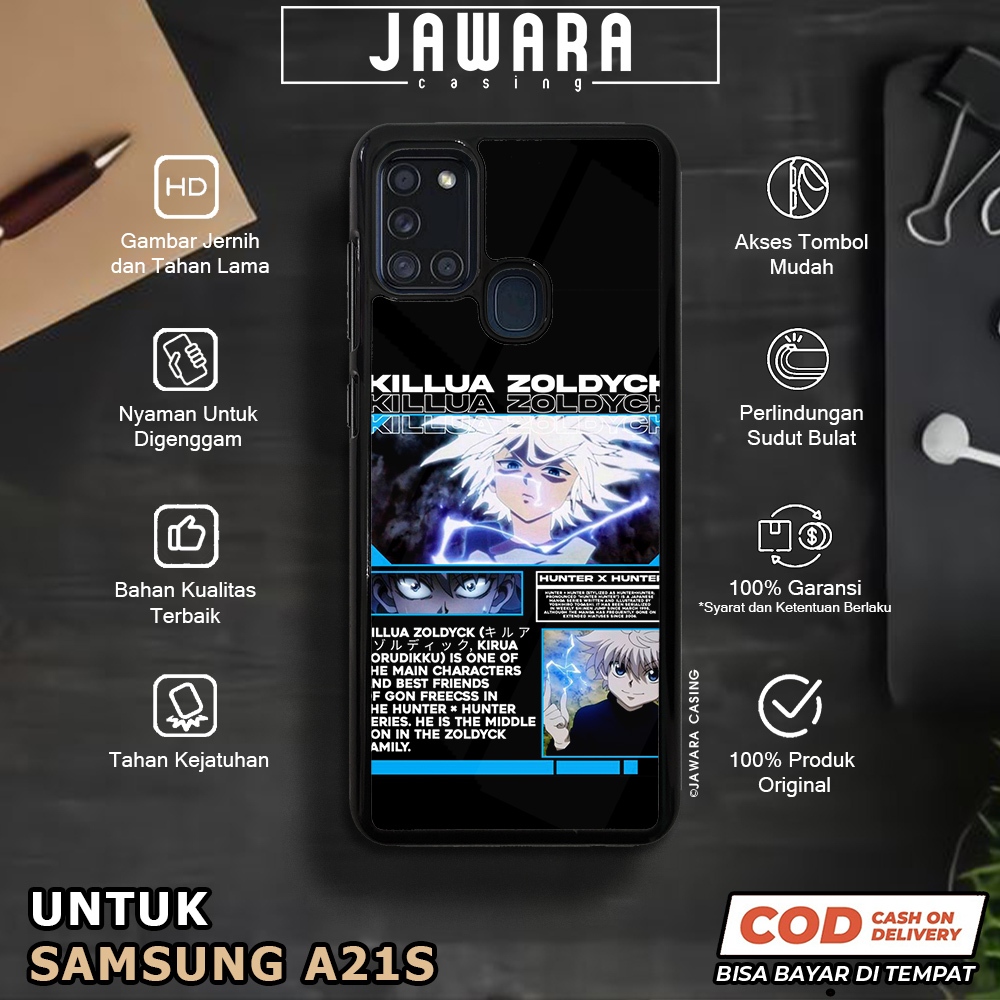 Case Samsung A21S Casing Samsung A21S [HXH] Premium Case Glossy Case Hp Samsung Jawara Casing Hp Sam