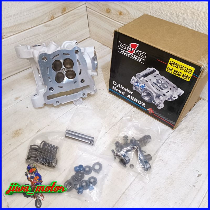 blok head moto 1 racing klep 23 20 dan 22 25 Aerox / NMAX new / R15 v3
