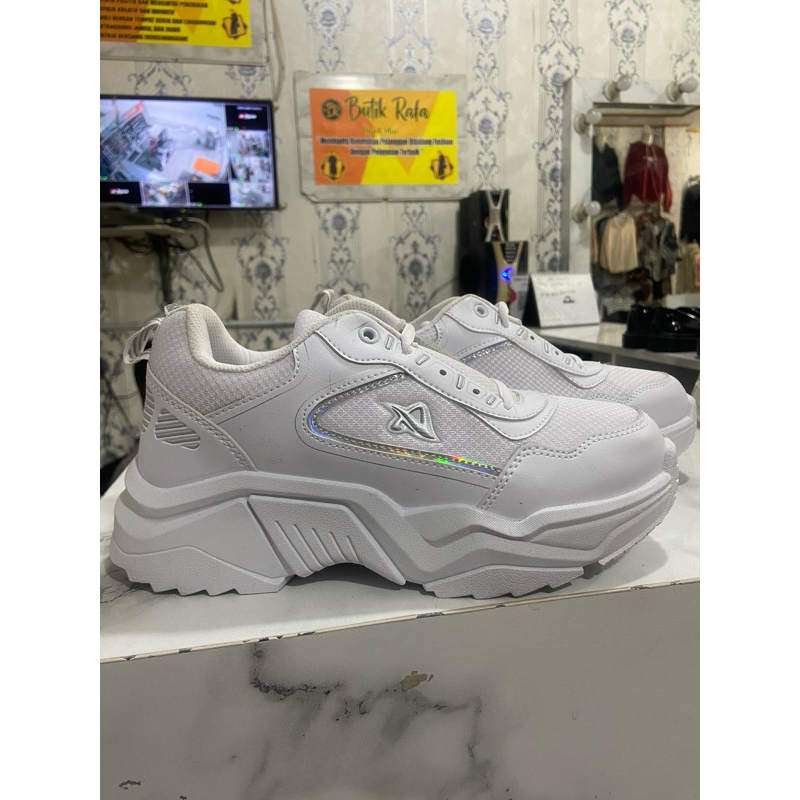 sepatu putih mode tinggi cewek olahraga & fashion