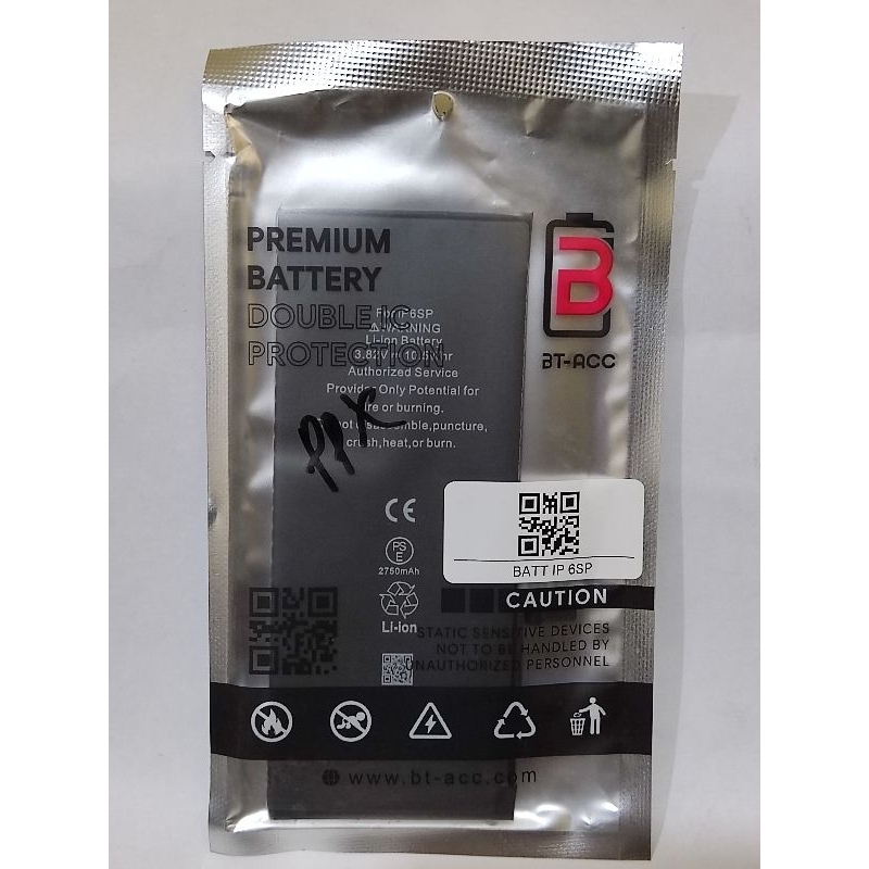 BATERAI IPHONE 6S plus BT-ACC DOUBLE POWER// DOUBLE IC