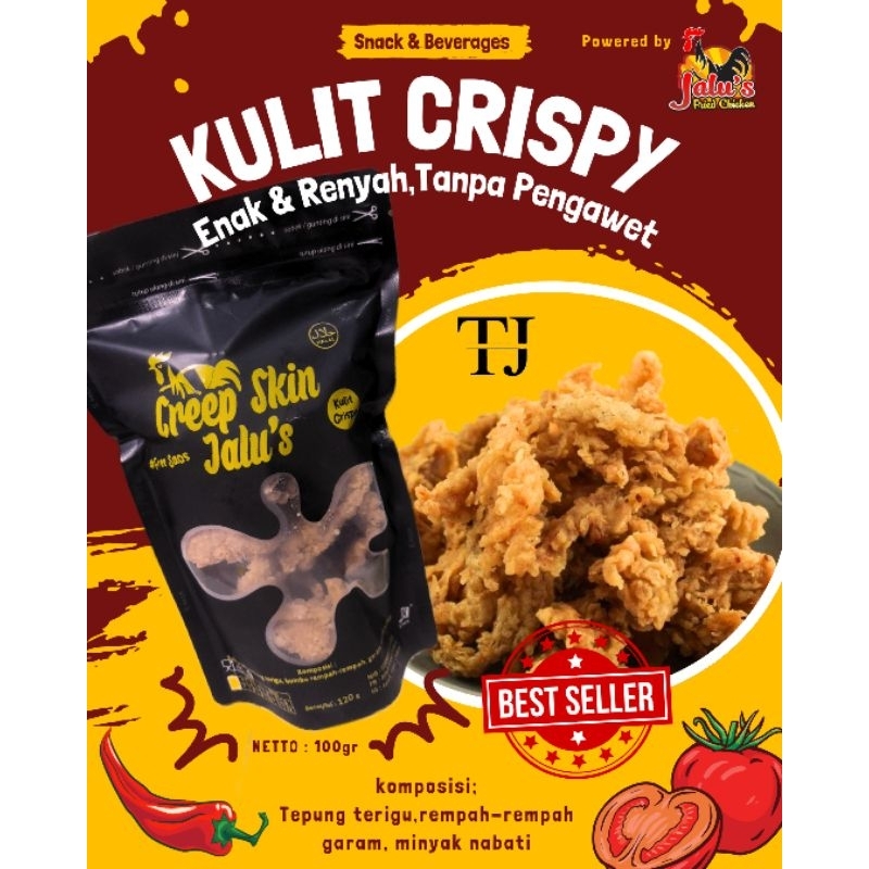 

KULIT ayam CRISPY/CRISPY SKIN (PEDAS/ORIGINAL)