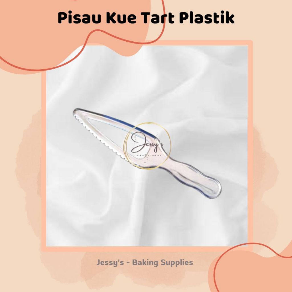 Pisau Kue Plastik, Pisau Kue Tart Plastik, Pisau Tart Plastik