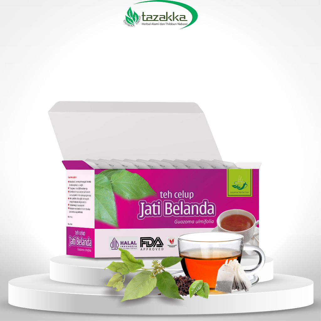 

Teh Celup Daun Jati Belanda Herbal Tazakka Original Isi 20 Kantung