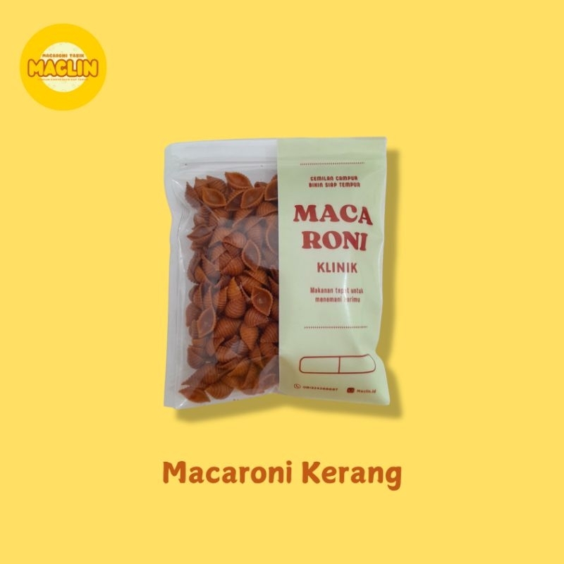 

Macaroni Klinic Makaroni Kerang Pedas Daun Jeruk Original Bahan Premium