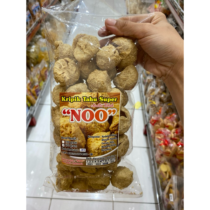 

Keripik Tahu Berat 170 Gram