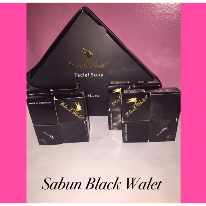 Sabun Black Walet Original