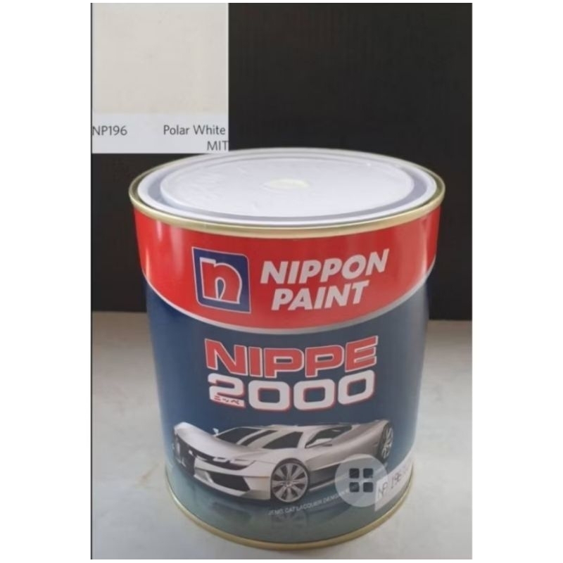 Cat Nippe 2000 Nippon Paint Warna Putih Tulang Polar White