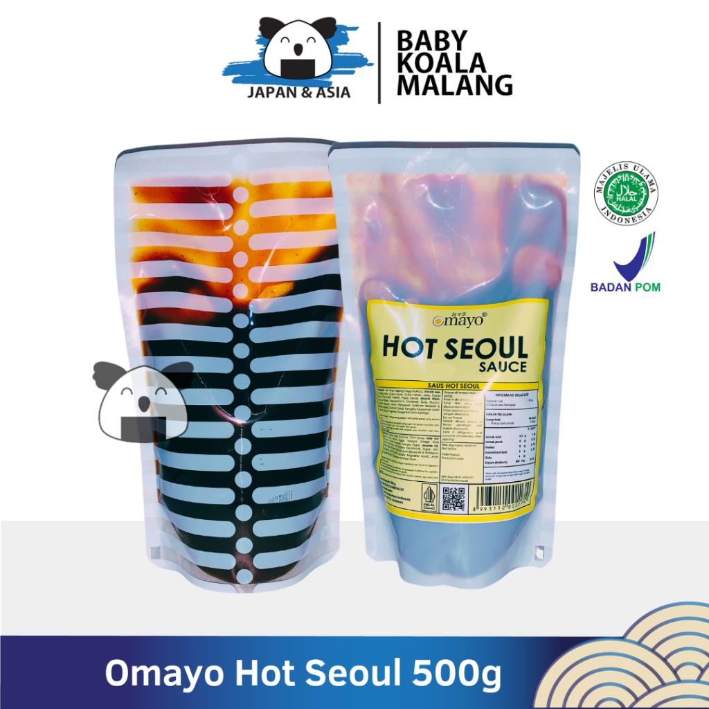 

OMAYO Hot Seoul Sauce Korea 500 g Halalll