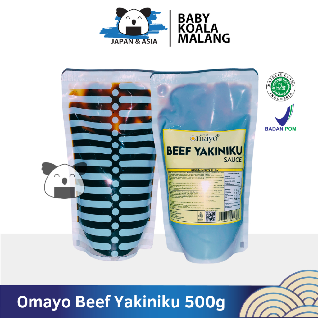 

OMAYO Beef Yakiniku 500 g Halal | SAUCE Saus Yakiniku...