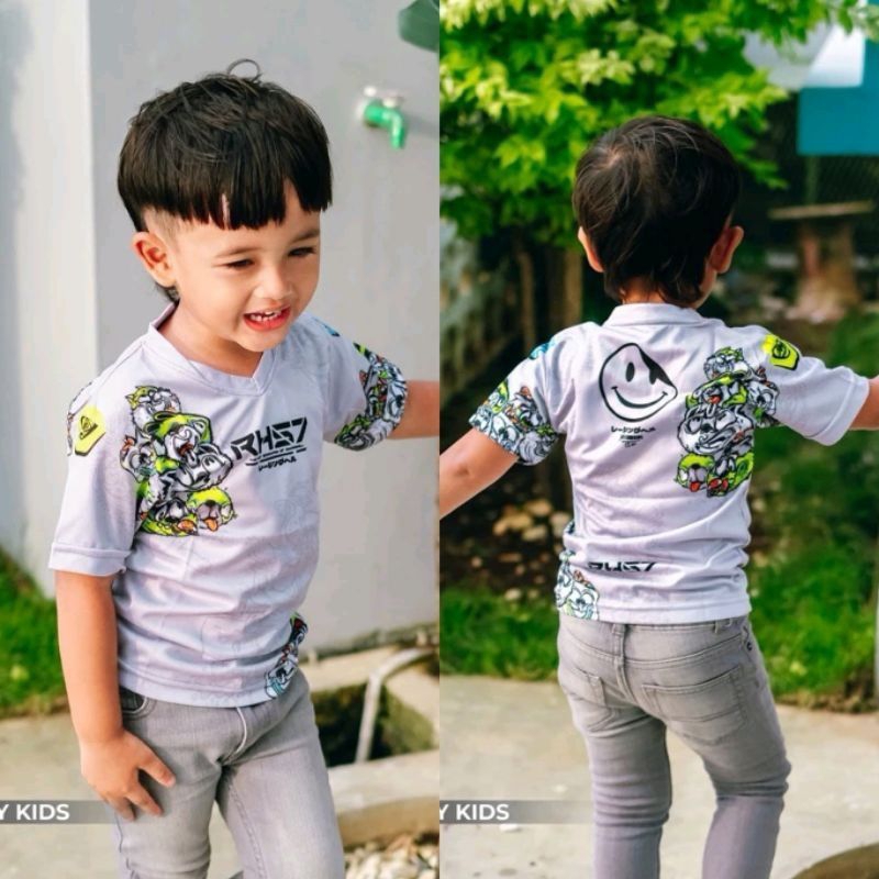 KAOS JERSEY RH57 KIDS RACING ANAK / KAOS POLO JERSEY ANAK RH57 RACING TERBARU 2025