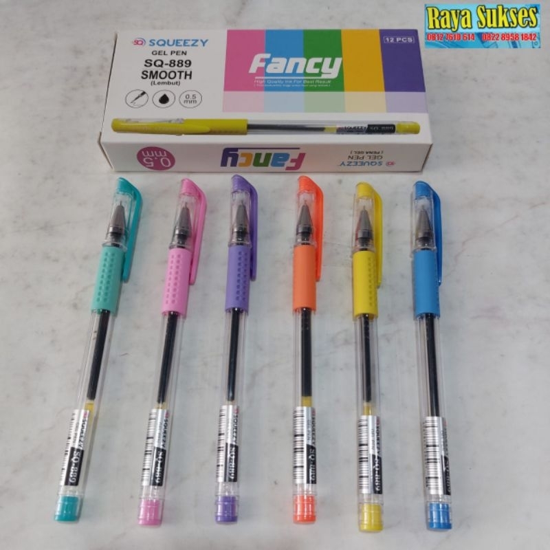 

Pena Squeezy Sq 889/ Gel Pen/ Pulpen