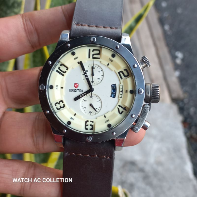 EXPEDITION E6381M cronograp full original mulus