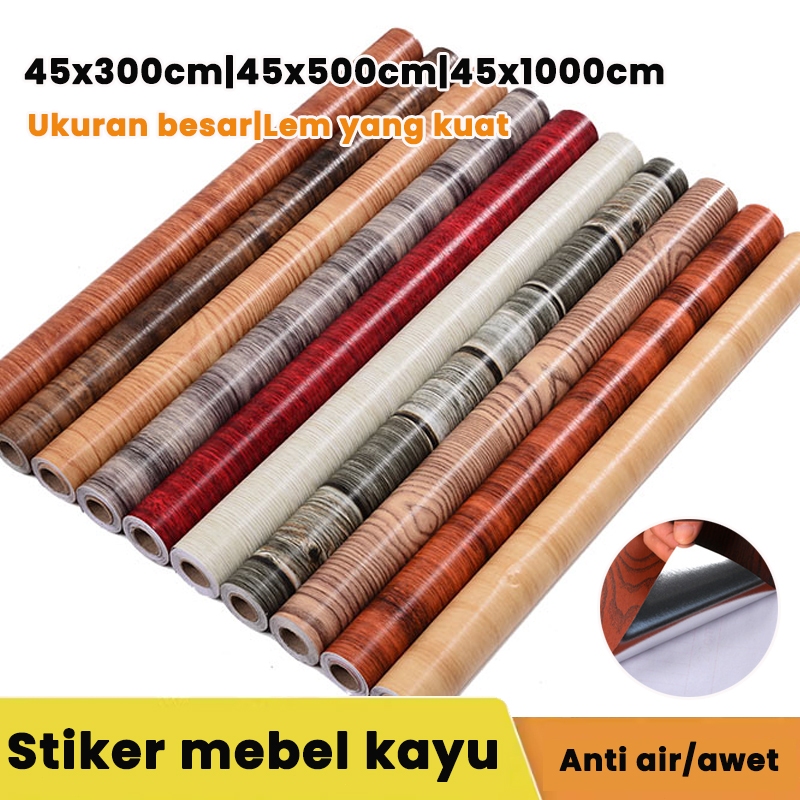 【upgrade】walpaper lantai wallpaper motif kayu stiker motif kayu stiker lemari kayu stiker dinding ka
