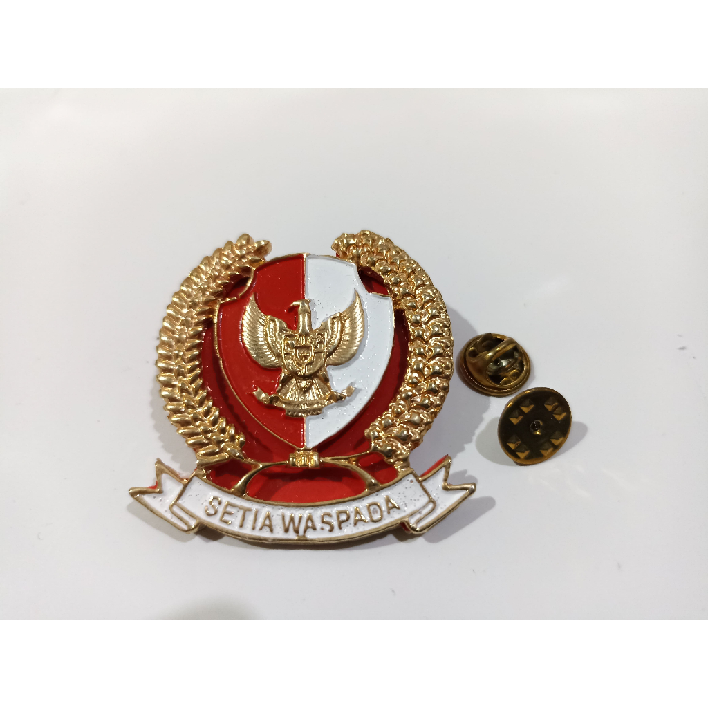 Pin Paspampres padi kapas- Emblem Paspampres padi kapas