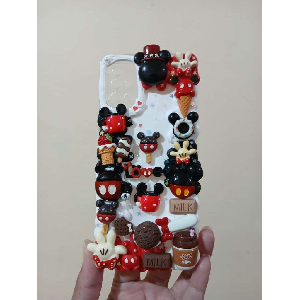 DIY PHONE CASE DECO CREAM MICKEY MOUSE