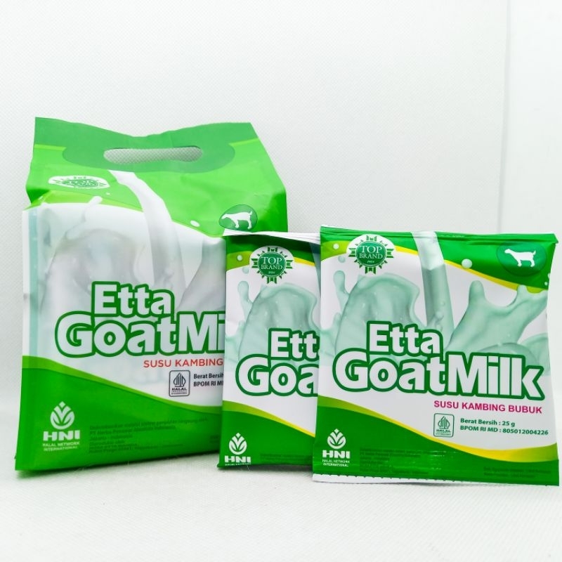 

Etta Goat Milk HNI HPAI susu kambing etawa bubuk full cream ORIGINAL