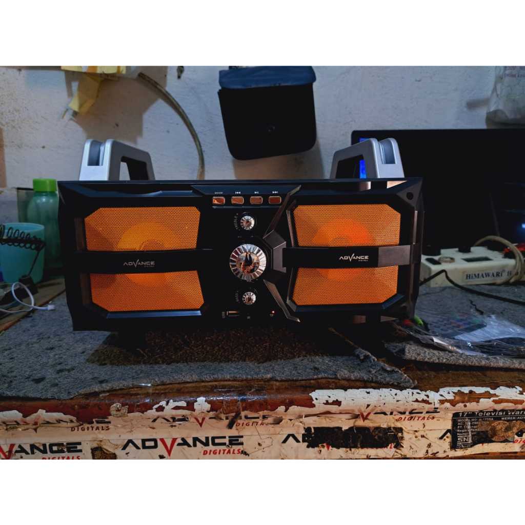 Speaker Bluetooth Advance M330BT Speaker Aktif Subwoofer System Bass