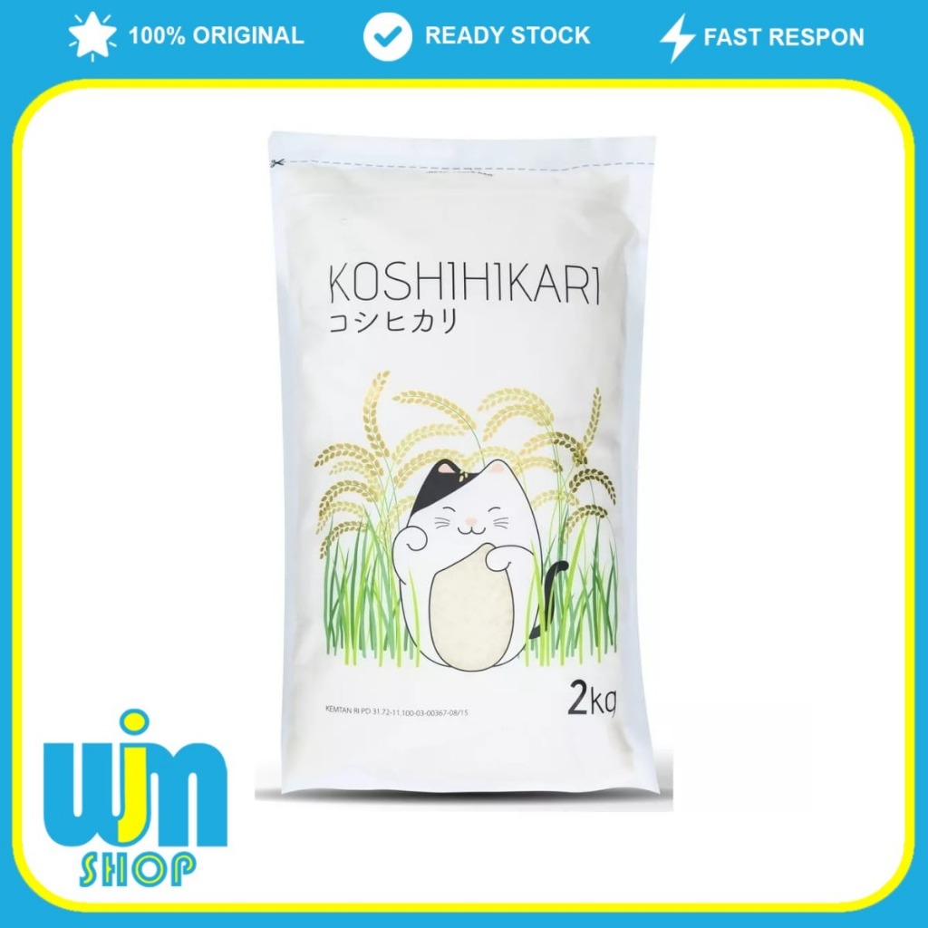 

Beras Jepang Koshihikari Import 2kg WJM