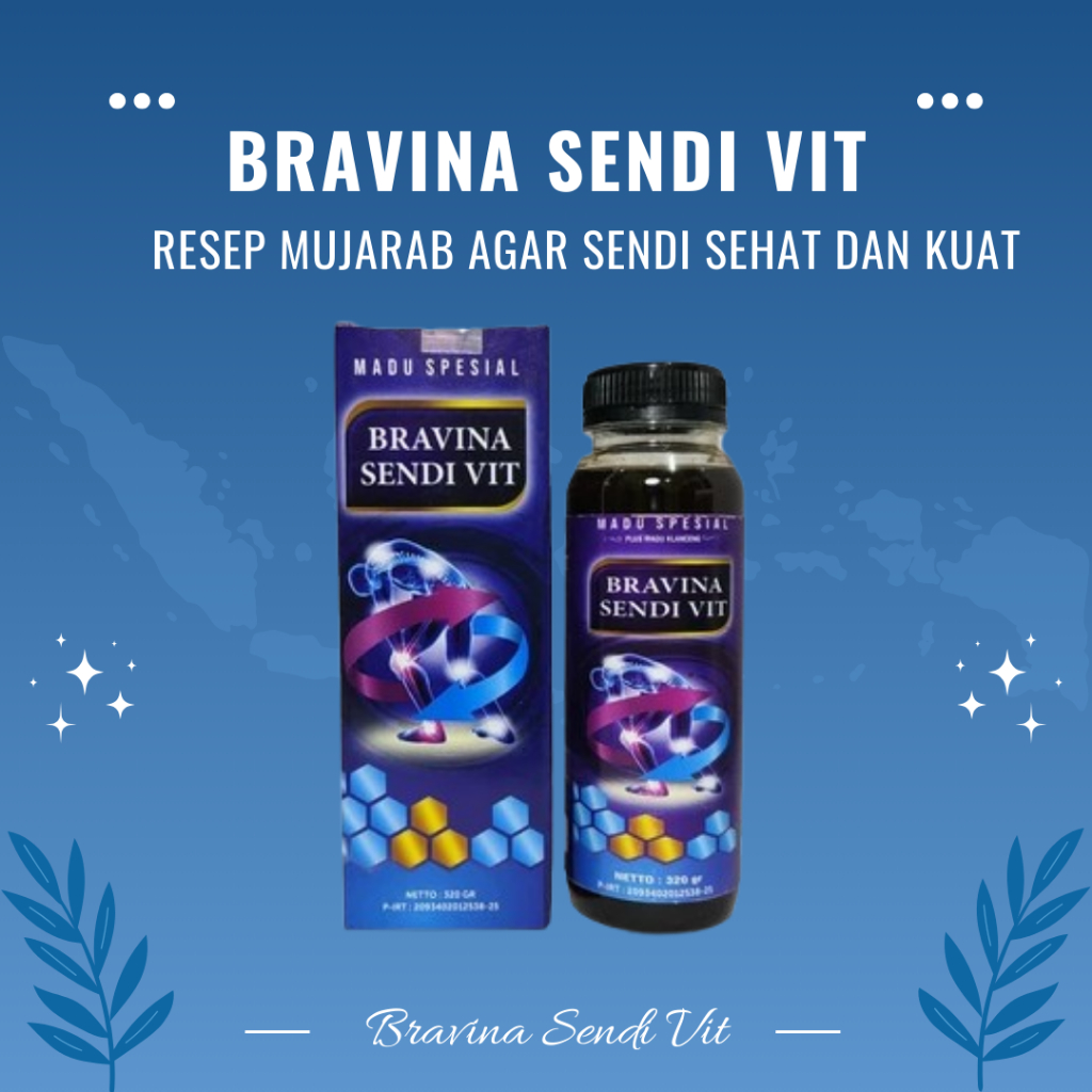 MADU BRAVINA SENDI VIT SPESIAL PLUS MADU KLANCENG UNTUK KESEHATAN SENDI