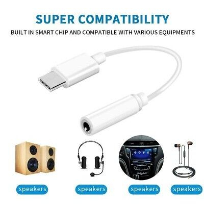 Audio Converter TYPE C To 3.5 mm Jack Audio AUX Connector Converter Adapter