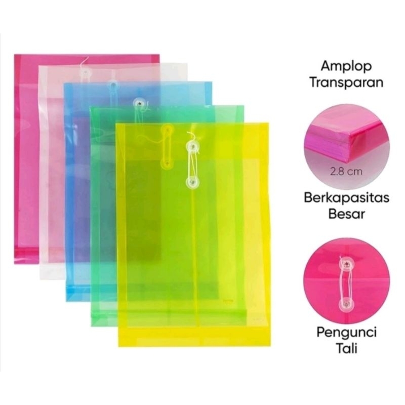 

Map data Plastik Tali Folio Harga Per Lusin (12pcs)