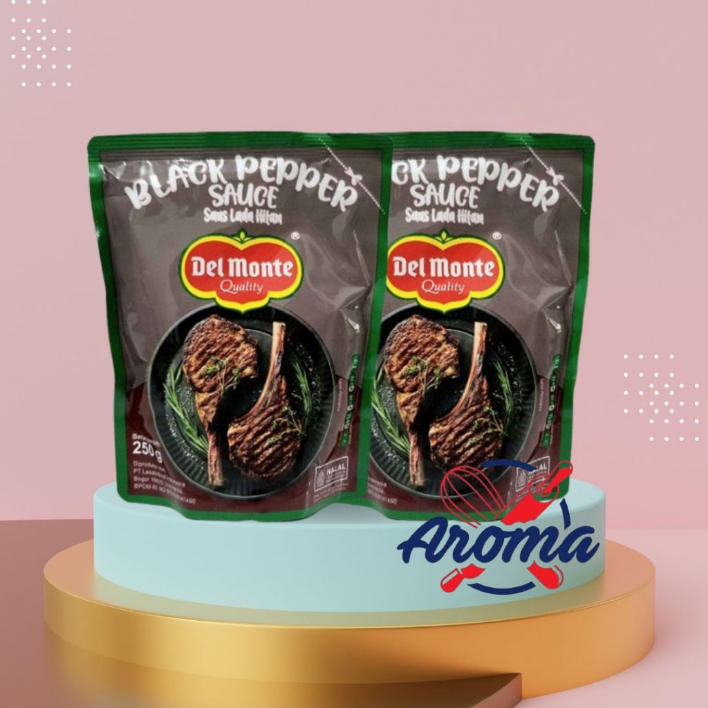 

Delmonte Black Pepper 250gr