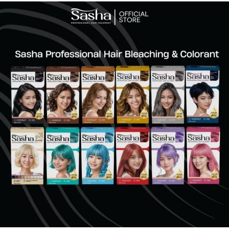 SASHA Hair Color || Cat Rambut || Pewarna Rambut