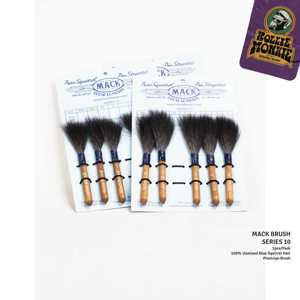 

MACK Brush Series 10 - Original Striper - Kuas Pinstripe