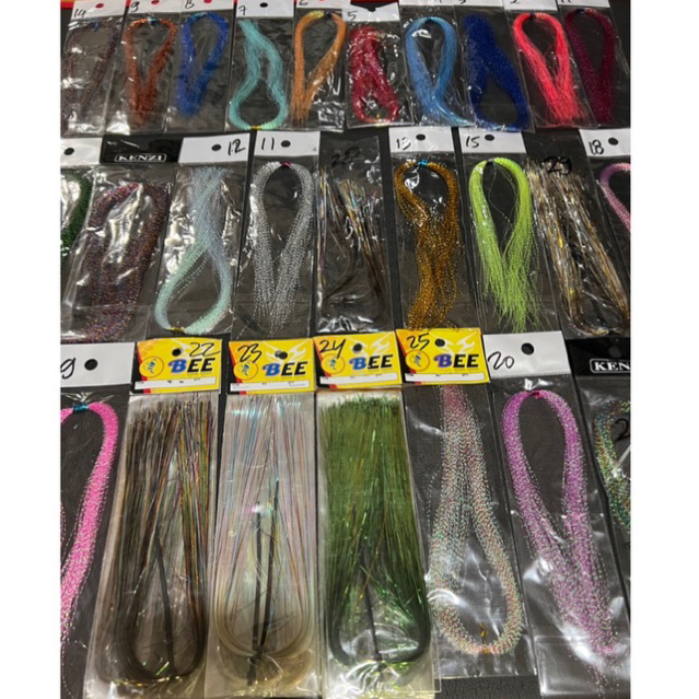 Bulu Mutiara Kilat Umpan Pancing Assist Hook Bulu Kotrek Bulu Umpan Rintak Umpan Tonda Umpan Bulu Mu