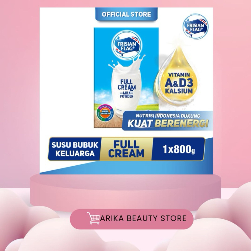 

FRISIAN FLAG Susu bubuk keluarga rasa full cream 800GR