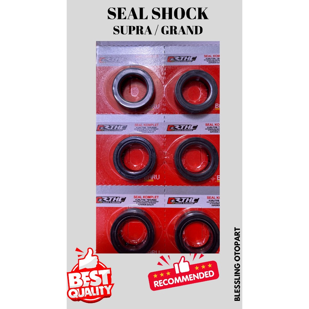 SEAL SHOCK DEPAN SUPRA / ALL BEBEK / ALL VARIO / ALL BEAT double per