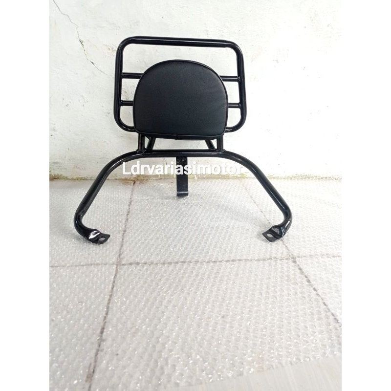 Back Rack Behel Sandaran Jok Belakang Uwinfly T5s T5pro Motor Listrik Vespa Electrik