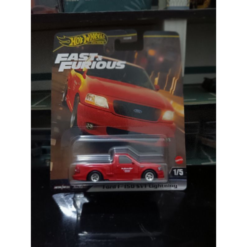 hot wheels premium ford f-150 svt lightning (fast&furious)