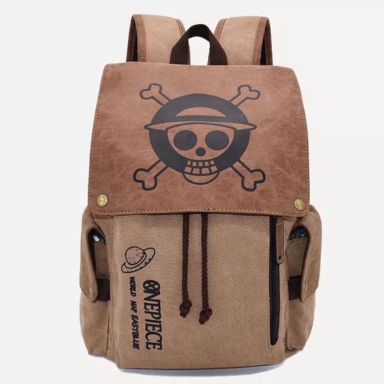 KODE S67A Tas Ransel Kanvas Tas Anime Tas Laptop Anime Ransel Anime Ransel Sekolah AoT Tas Pria Tas 