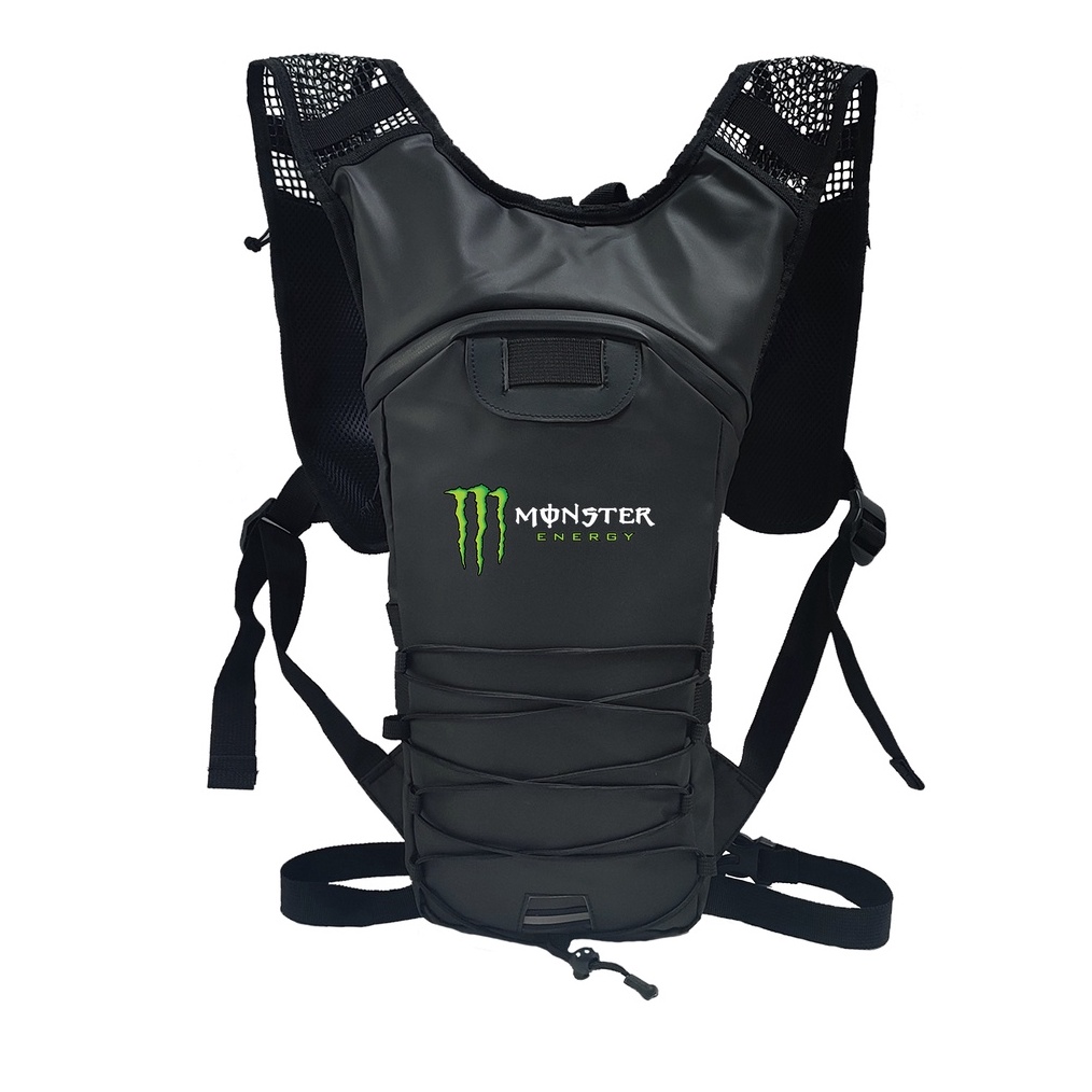ART S7C9  TERLARIS  TAS SEPEDA MONSTER ENERGY WATERPROOF BAHAN CORDURA BIMO WP TAS SEPEDA