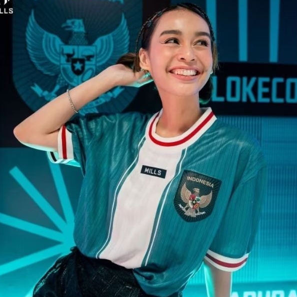 JERSEY ORIGINAL MILLS INDONESIA BLOKECORE AWAY - L