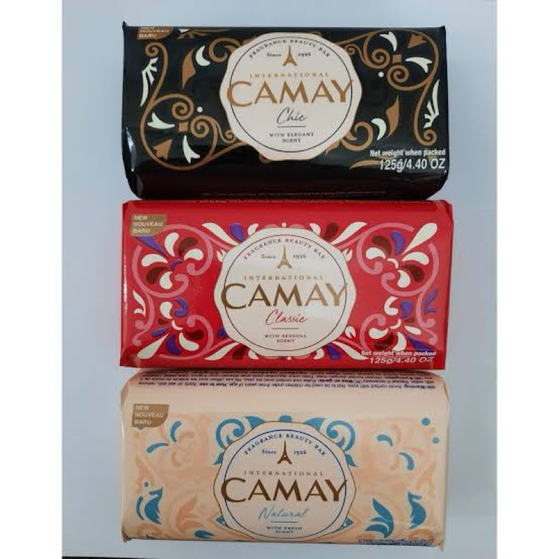 Sabun Mandi Camay - 125g - Sabun Batang - Original