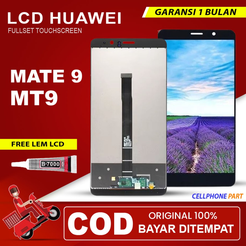 【ORIGINAL + LEM】LCD HUAWEI MATE 9 / MT9 FULLSET TOUCHSCREEN