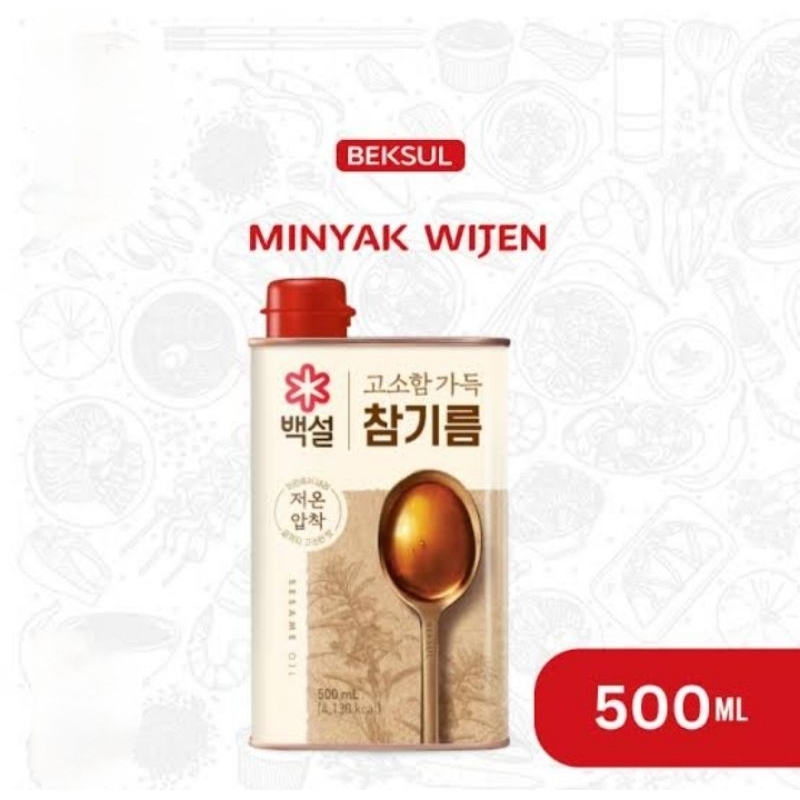 

Beksul sesame oil 500ml/minyak wijen