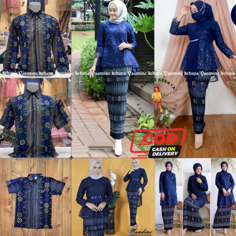 KODE Y14S BAJU BATIK COUPLE  COUPLE SARIMBIT  COUPLE KEBAYA BROKAT TUNIK SET KEMEJA BATIK MODERN KEL